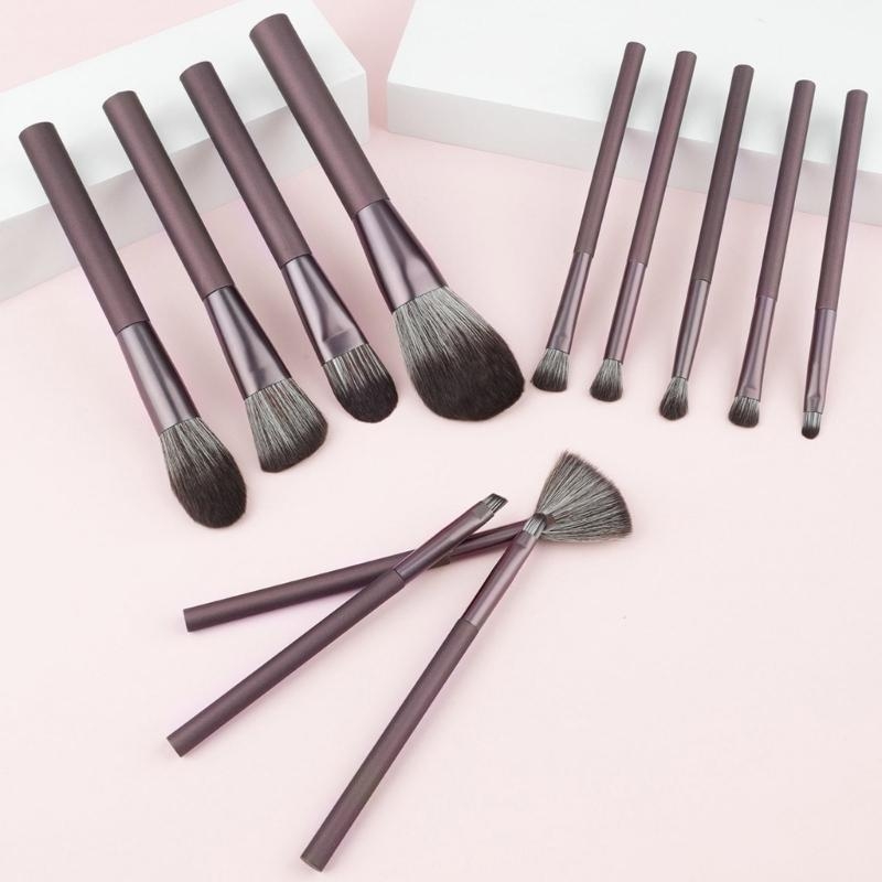 Photo Beauty Makeup - メイクブラシセット化粧品メイクアップツール女性美容プロフェッショナル液体メイクチークアイシャドウブラシ T4MB