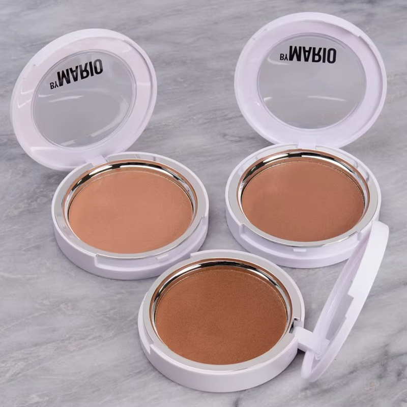 Highlighter Bronzer Palette - 5g マリオ シルキーマットブロンザー セッティングメイクアップ コンターパウダー ロングラスティング
