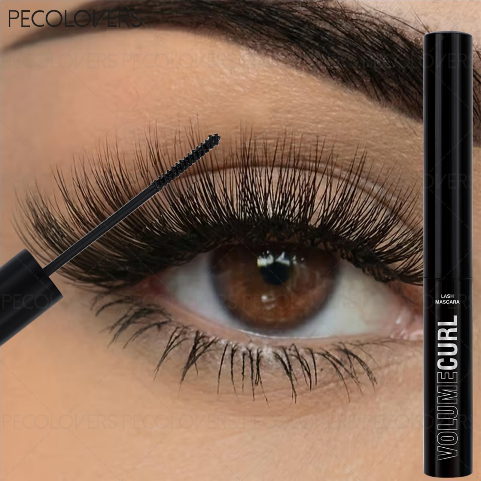 Waterproof Mascara Wand - 1PC [女の子へのギフト] それぞれのまつげに使用できる黒いマスカラワンド、まつげを際立たせ、長くし、カールさせ、まとまりにくく、防水効果をもたらします。
