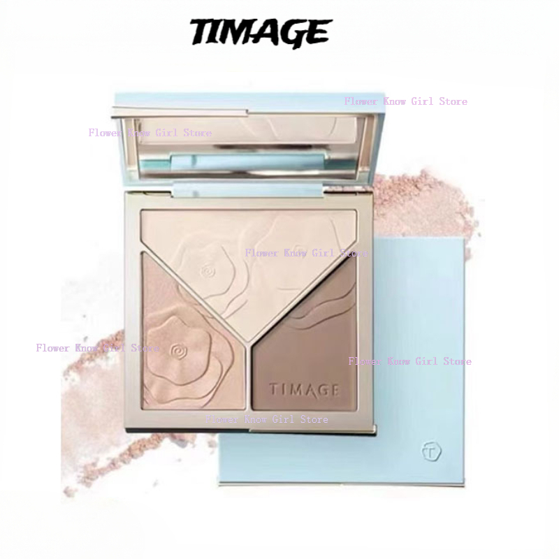 Highlighter Bronzer Palette - TIMAGE コントゥアリング パレット アップグレード バージョン 2.0