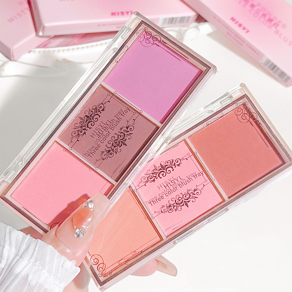 3色チークトレイ,ミルクティーの色合い,マットとパール,自然 - Ulta Beauty Makeup のレビューと価格