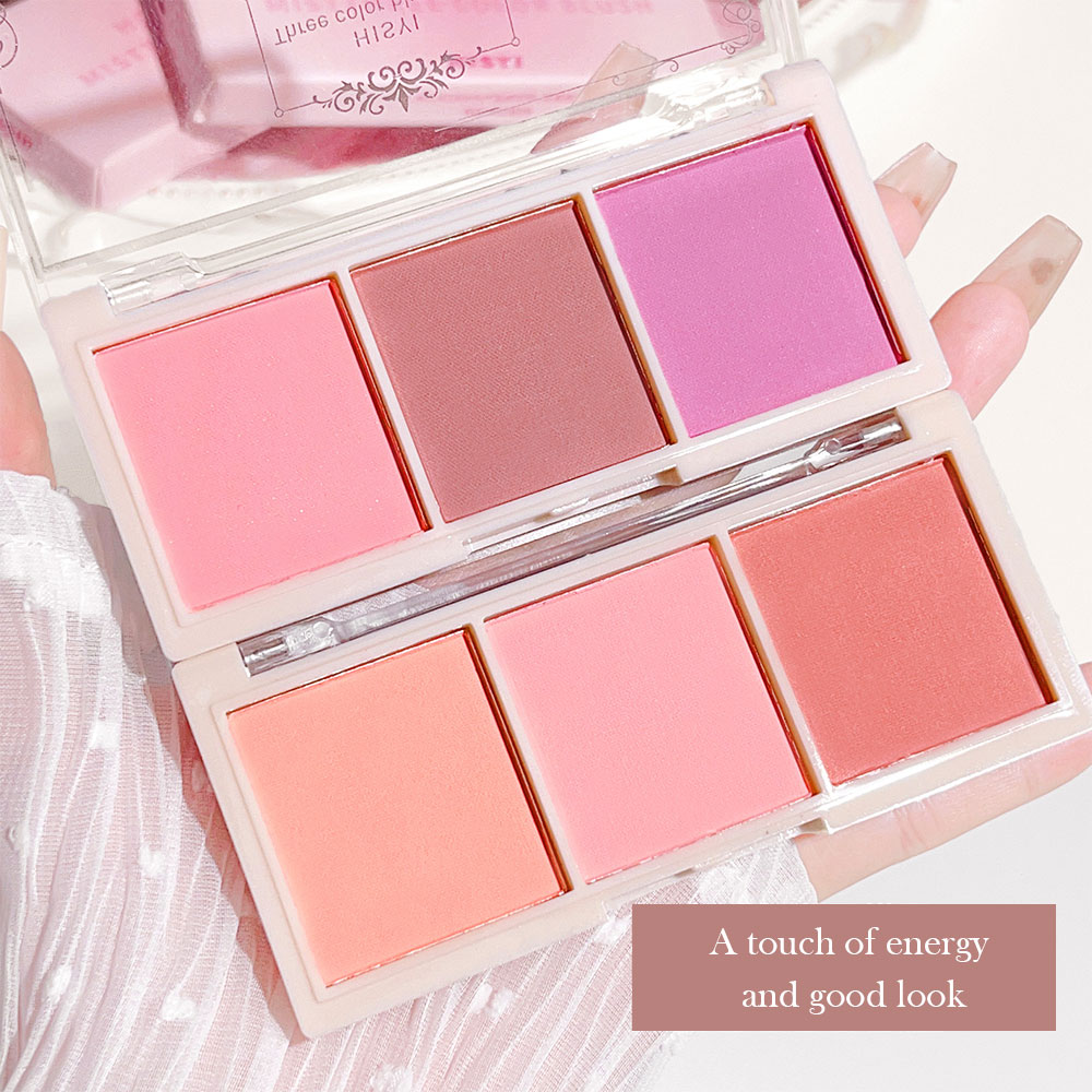 3色チークトレイ,ミルクティーの色合い,マットとパール,自然 - Ulta Beauty Makeup のレビューと価格