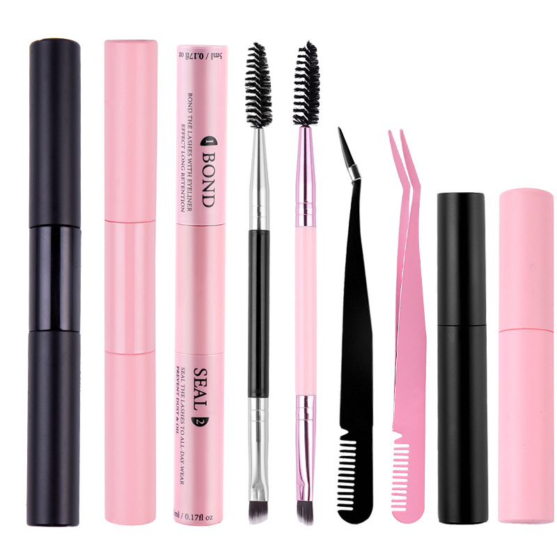 DIYまつげクラスター用まつげ接着剤とシーラー、長持ちするま - Waterproof Mascara Wand のレビューと価格