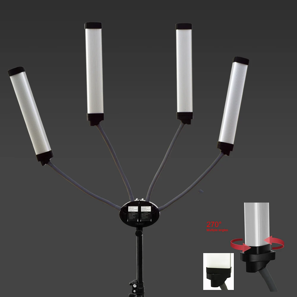 Led タトゥーランプ二色フォトスタジオライト三脚付き 95 - Photo Beauty Makeup のレビューと価格