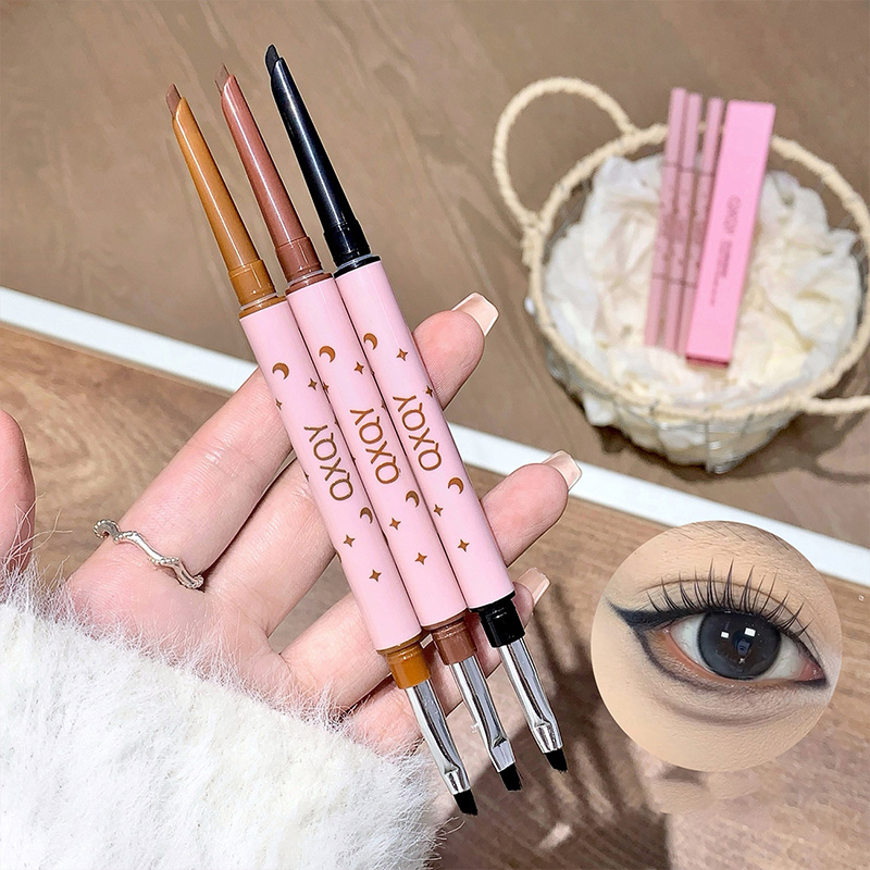 QXQY ダブルヘッドアイライナー、ツーインワンアイブロウペ - Beauty Makeup Fashion のレビューと価格
