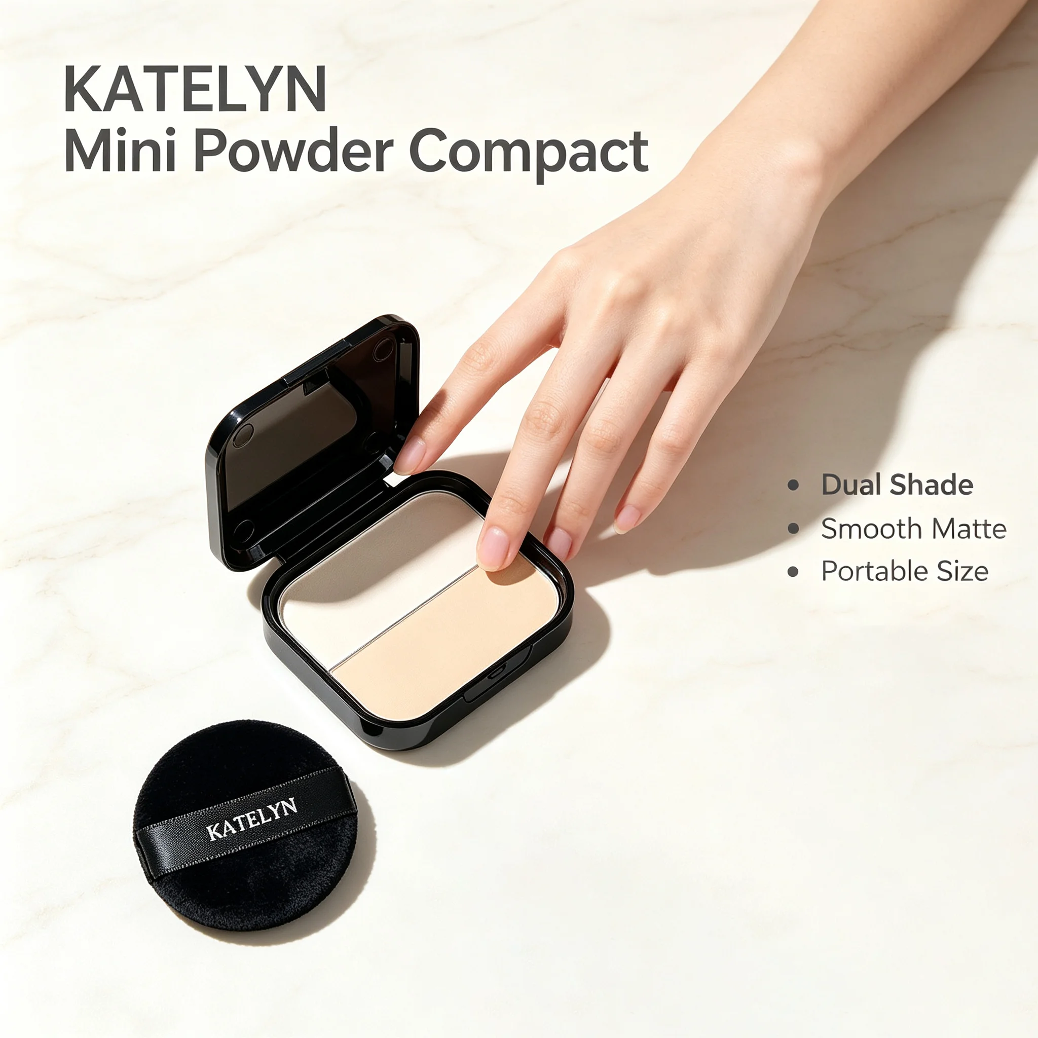 デュアルカラーマットハイライターコンターリングパレット（目元 - Highlighter Bronzer Palette のレビューと価格