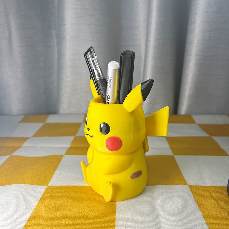 ポケモンの鉛筆立て型収納、かわいい漫画風デスクトップオーナメ - Beauty Makeup Fashion のレビューと価格